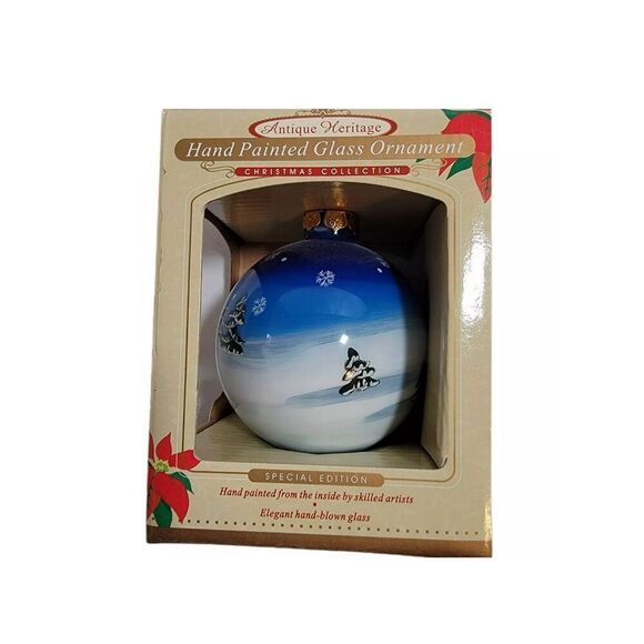 Hand Painted Snowman Ornament - Picture 3 of 5